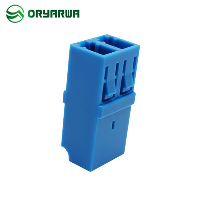 High Denisty LC Duplex Fiber Optic Adapter Compact Design