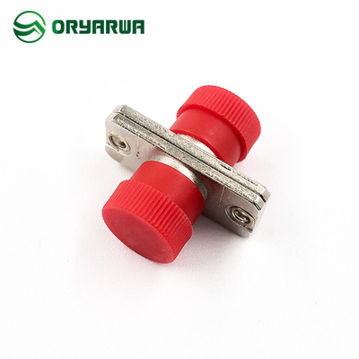 Metal Housing FC Fiber Optic Adapter Simplex Flange Coupler ODM