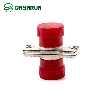 Metal Housing FC Fiber Optic Adapter Simplex Flange Coupler ODM