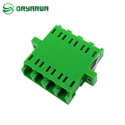 0.2dB LC Fiber Optic Adapter Quad One Piece Type OEM ODM Serivce