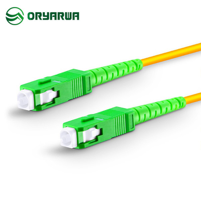 APC Sc APC Sc στο μονοκατευθυντικό ενιαίο PVC σκοινιού LSZH μπαλωμάτων τρόπου